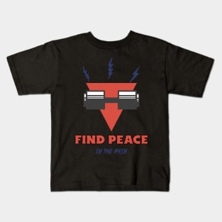 Find Peace In The Pain Workout Kids T-Shirt